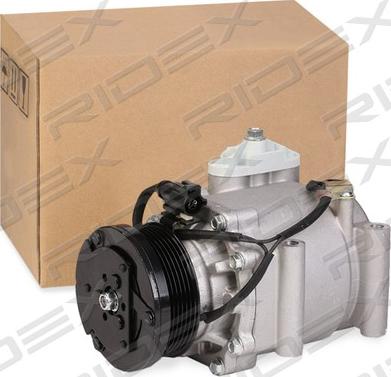 RIDEX 447K0104 - Compressor, air conditioning autospares.lv