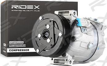 RIDEX 447K0101 - Compressor, air conditioning autospares.lv