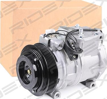 RIDEX 447K0113 - Compressor, air conditioning autospares.lv