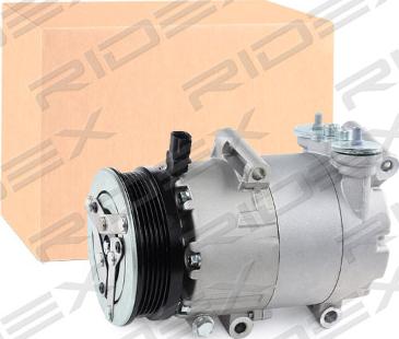 RIDEX 447K0112 - Compressor, air conditioning autospares.lv