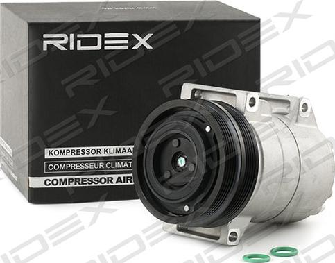 RIDEX 447K0121 - Compressor, air conditioning autospares.lv