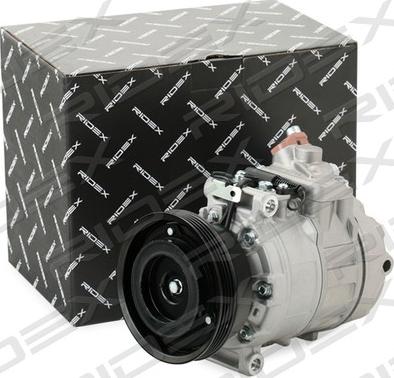RIDEX 447K0392 - Compressor, air conditioning autospares.lv