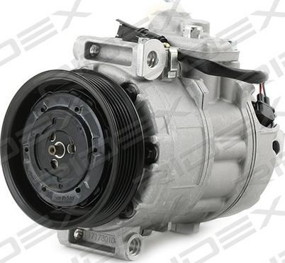 RIDEX 447K0322 - Compressor, air conditioning autospares.lv