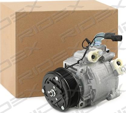 RIDEX 447K0245 - Compressor, air conditioning autospares.lv