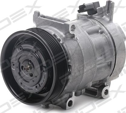 RIDEX 447K0263 - Compressor, air conditioning autospares.lv