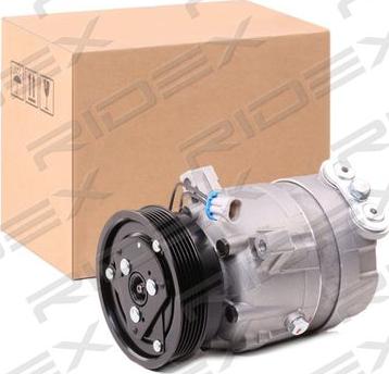 RIDEX 447K0206 - Compressor, air conditioning autospares.lv