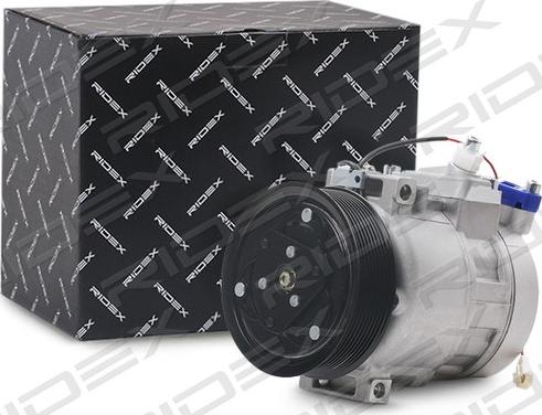 RIDEX 447K0207 - Compressor, air conditioning autospares.lv