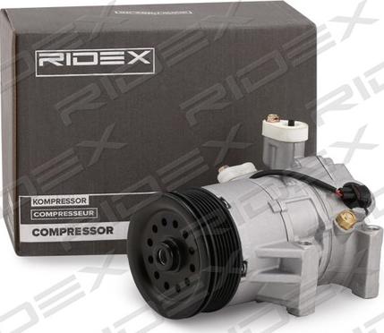 RIDEX 447K0271 - Compressor, air conditioning autospares.lv