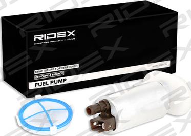 RIDEX 458F0010 - Fuel Pump autospares.lv