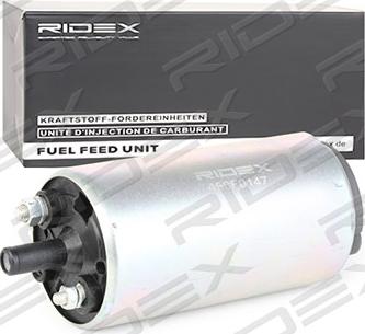 RIDEX 458F0147 - Fuel Pump autospares.lv