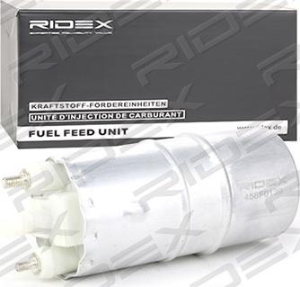 RIDEX 458F0139 - Fuel Pump autospares.lv