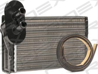 RIDEX 467H0002 - Heat Exchanger, interior heating autospares.lv