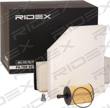 RIDEX 4055F0206 - Oil Filter autospares.lv