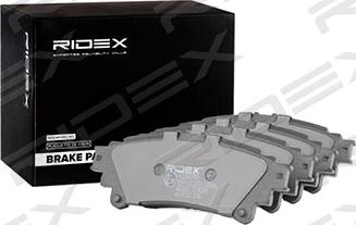 RIDEX 402B0959 - Brake Pad Set, disc brake autospares.lv