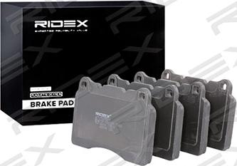 RIDEX 402B0964 - Brake Pad Set, disc brake autospares.lv