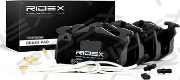 RIDEX 402B0903 - Brake Pad Set, disc brake autospares.lv