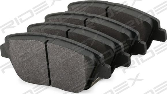 RIDEX 402B0979 - Brake Pad Set, disc brake autospares.lv