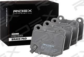 RIDEX 402B0491 - Brake Pad Set, disc brake autospares.lv