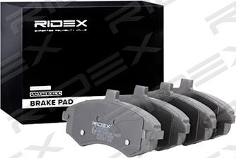 RIDEX 402B0442 - Brake Pad Set, disc brake autospares.lv