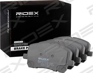 RIDEX 402B0432 - Brake Pad Set, disc brake autospares.lv