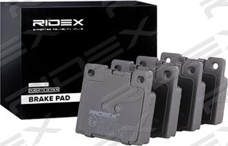 RIDEX 402B0597 - Brake Pad Set, disc brake autospares.lv