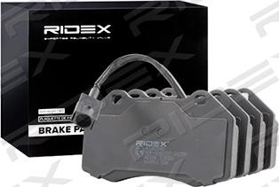 RIDEX 402B0540 - Brake Pad Set, disc brake autospares.lv