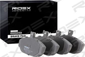 RIDEX 402B0577 - Brake Pad Set, disc brake autospares.lv