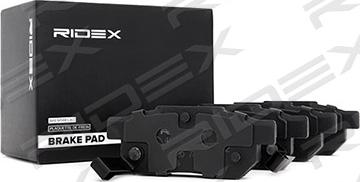 RIDEX 402B0094 - Brake Pad Set, disc brake autospares.lv