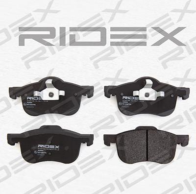 RIDEX 402B0053 - Brake Pad Set, disc brake autospares.lv