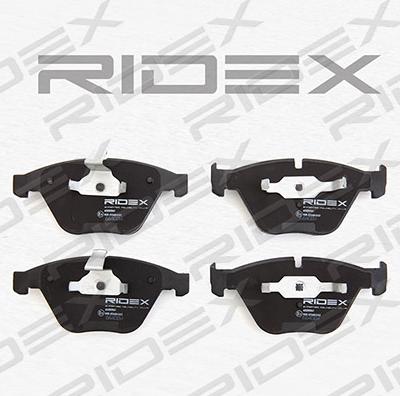 RIDEX 402B0061 - Brake Pad Set, disc brake autospares.lv