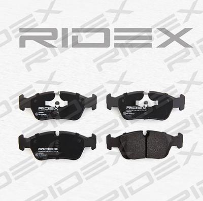 RIDEX 402B0005 - Brake Pad Set, disc brake autospares.lv