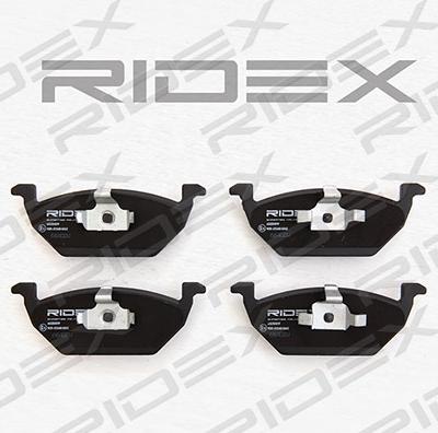 RIDEX 402B0019 - Brake Pad Set, disc brake autospares.lv