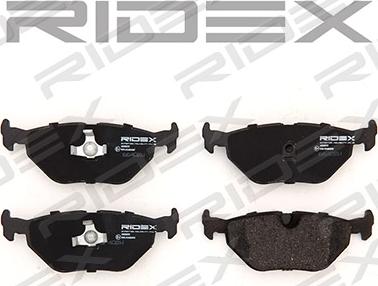 RIDEX 402B0013 - Brake Pad Set, disc brake autospares.lv