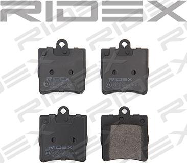 RIDEX 402B0032 - Brake Pad Set, disc brake autospares.lv