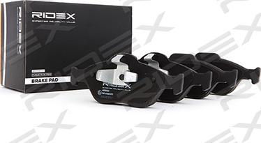 RIDEX 402B0023 - Brake Pad Set, disc brake autospares.lv