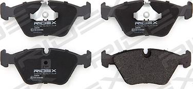 RIDEX 402B0154 - Brake Pad Set, disc brake autospares.lv