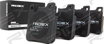 RIDEX 402B0121 - Brake Pad Set, disc brake autospares.lv