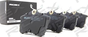 RIDEX 402B0174 - Brake Pad Set, disc brake autospares.lv