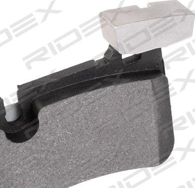 RIDEX 402B0855 - Brake Pad Set, disc brake autospares.lv