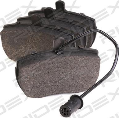 RIDEX 402B0839 - Brake Pad Set, disc brake autospares.lv
