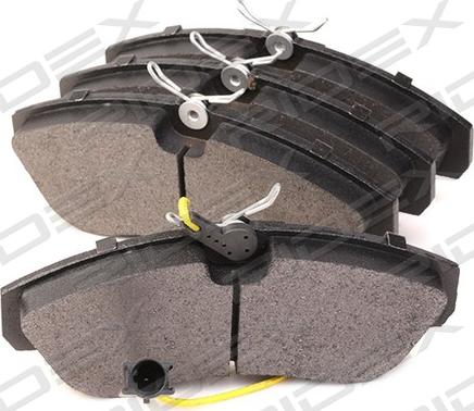 RIDEX 402B0835 - Brake Pad Set, disc brake autospares.lv