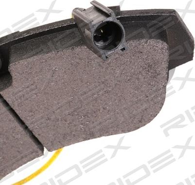 RIDEX 402B0835 - Brake Pad Set, disc brake autospares.lv