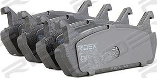 RIDEX 402B0390 - Brake Pad Set, disc brake autospares.lv