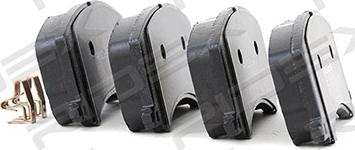 RIDEX 402B0392 - Brake Pad Set, disc brake autospares.lv