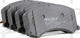 RIDEX 402B0392 - Brake Pad Set, disc brake autospares.lv