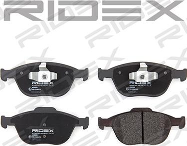 RIDEX 402B0353 - Brake Pad Set, disc brake autospares.lv