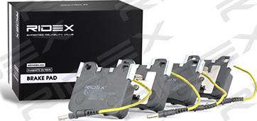 RIDEX 402B0388 - Brake Pad Set, disc brake autospares.lv