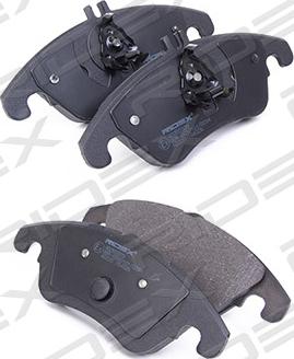 RIDEX 402B0329 - Brake Pad Set, disc brake autospares.lv