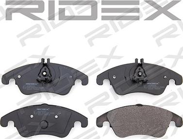 RIDEX 402B0329 - Brake Pad Set, disc brake autospares.lv