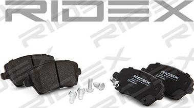 RIDEX 402B0234 - Brake Pad Set, disc brake autospares.lv